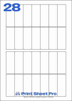 28UP 28UP_38x99_V028 template for A4 Lables