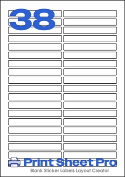 38UP 38UP_90x11_R038 template for A4 Lables