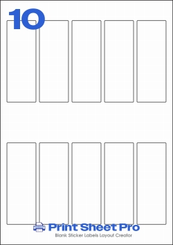 10UP 10UP_140x50_A3G010 template for aalabels