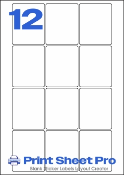 12UP 12UP_55x70_AAQ012 template for aalabels