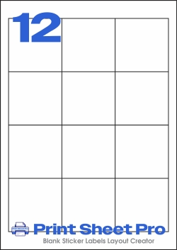12UP 12UP_63.5x63.5_AAM012 template for aalabels
