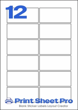 12UP 12UP_85x40_AARA12 template for aalabels