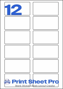 12UP 12UP_85x44_AAHF12 template for aalabels