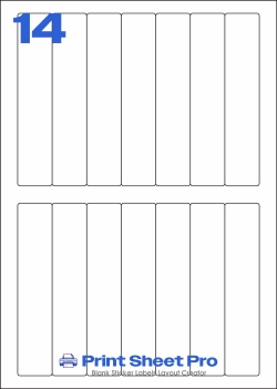 14UP 14UP_200x40_SRRA14 template for aalabels