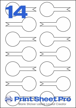 14UP 14UP_85x40_85x10_AntiTamper_AAJ014 template for aalabels