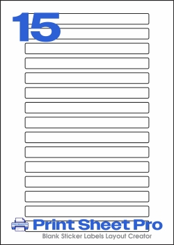 15UP 15UP_150x13_AAR015 template for aalabels