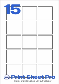 15UP 15UP_52x47_AAL015 template for aalabels