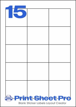 15UP 15UP_60x50_AAG015 template for aalabels