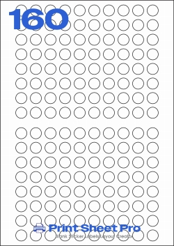 160UP 160UP_19dia_A3C160 template for aalabels