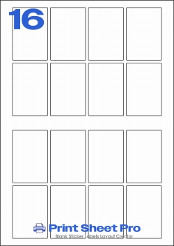 16UP 16UP_90x60_A3K016 template for aalabels