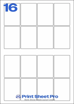 16UP 16UP_97x69_SRE016 template for aalabels