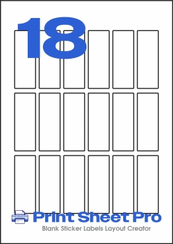 18UP 18UP_50x18_A5RR18 template for aalabels
