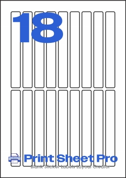 18UP 18UP_90x11_A5RA18 template for aalabels
