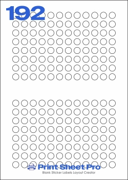192UP 192UP_16dia_SRC192 template for aalabels