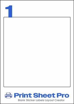 1UP 1UP_190x200_AAJ001 template for aalabels