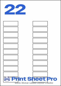 22UP 22UP_51x16.5_AALS22 template for aalabels