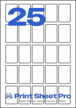 25UP 25UP_35x23_A5R025 template for aalabels