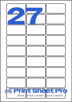27UP 27UP_20x40_A5RE27 template for aalabels
