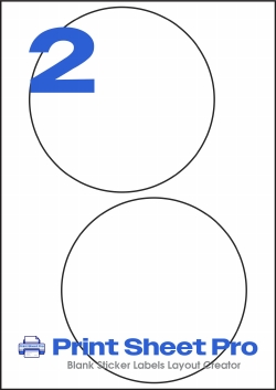 2UP 2UP_100dia_A5U002 template for aalabels