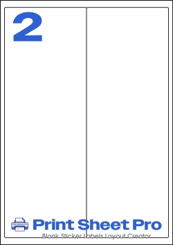 2UP 2UP_100x280_AAD002 template for aalabels