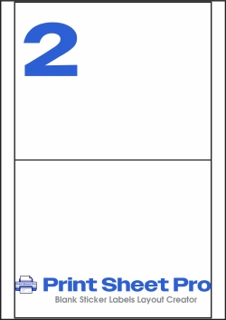 2UP 2UP_105x148.5_A5F002 template for aalabels
