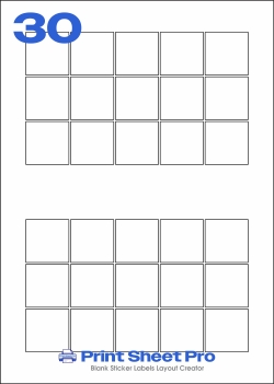 30UP 30UP_50.5x50.5_SRY030 template for aalabels