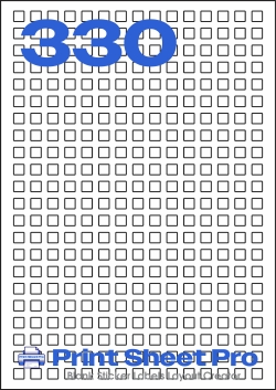 330UP 330UP_8x8_AAS330 template for aalabels