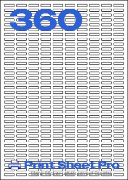 360UP 360_16x4_AAA360 template for aalabels