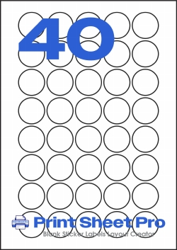 40UP 40UP_22dia_A5CE40 template for aalabels
