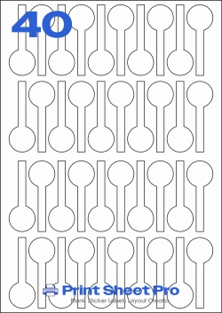 40UP 40UP_95x35_AntiTamper_A3IT40 template for aalabels