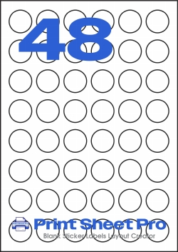 48UP 48UP_19dia_A5CX48 template for aalabels