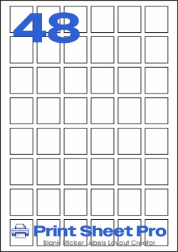 48UP 48UP_27x31_AAVV48 template for aalabels