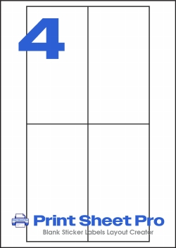 4UP 4UP_100x52_A5RL04 template for aalabels
