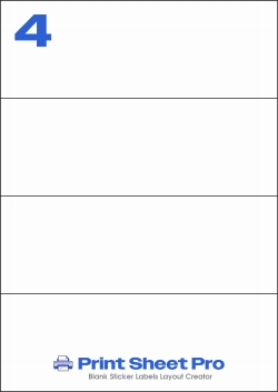 4UP 4UP_105x297_A3L004 template for aalabels
