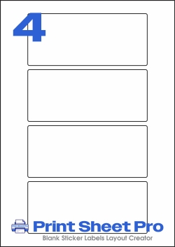 4UP 4UP_144x62.5_AAXX04 template for aalabels