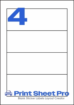 4UP 4UP_44x122_A5RX04 template for aalabels