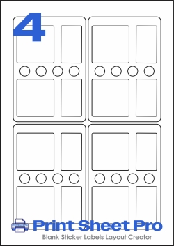 4UP 4UP_88x127_AAIZC004 template for aalabels