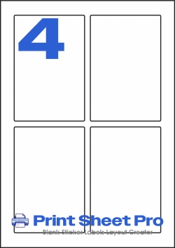 4UP 4UP_90x60_A5K004 template for aalabels