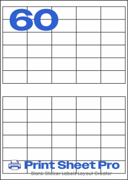 60UP 60UP_40.4x21.17_AAA060 template for aalabels