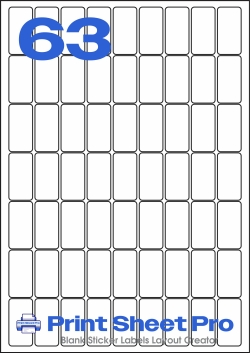 63UP 63UP_20x40_AAA063 template for aalabels