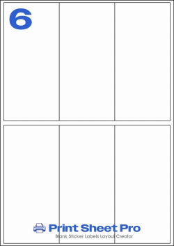 6UP 6UP_202x95_A3VV06 template for aalabels