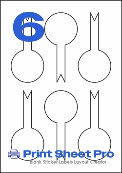 6UP 6UP_85x40_AntiTamper_A5AI06 template for aalabels