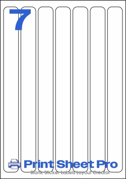 7UP 7UP_25x275_AAK007 template for aalabels