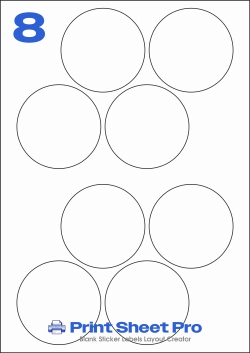 8UP 8UP_100dia_A3CX08 template for aalabels