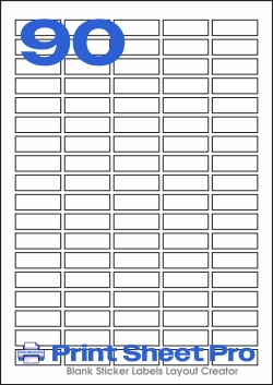 90UP 90UP_35x12_AAVV90 template for aalabels