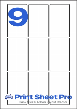 9UP 9UP_63.5x38.1_A5SA09 template for aalabels