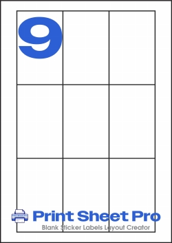 9UP 9UP_64x40_A5RE09 template for aalabels