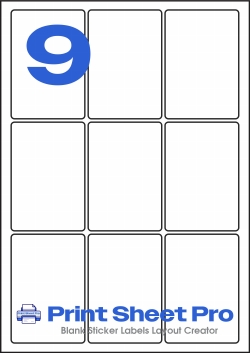 9UP 9UP_65x44_A5R009 template for aalabels