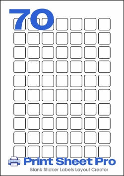 70UP 70UP_20x20_75270 template for A-One