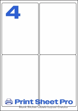 4UP 4UP_99.1x139_L7169 template for Awesome Pack